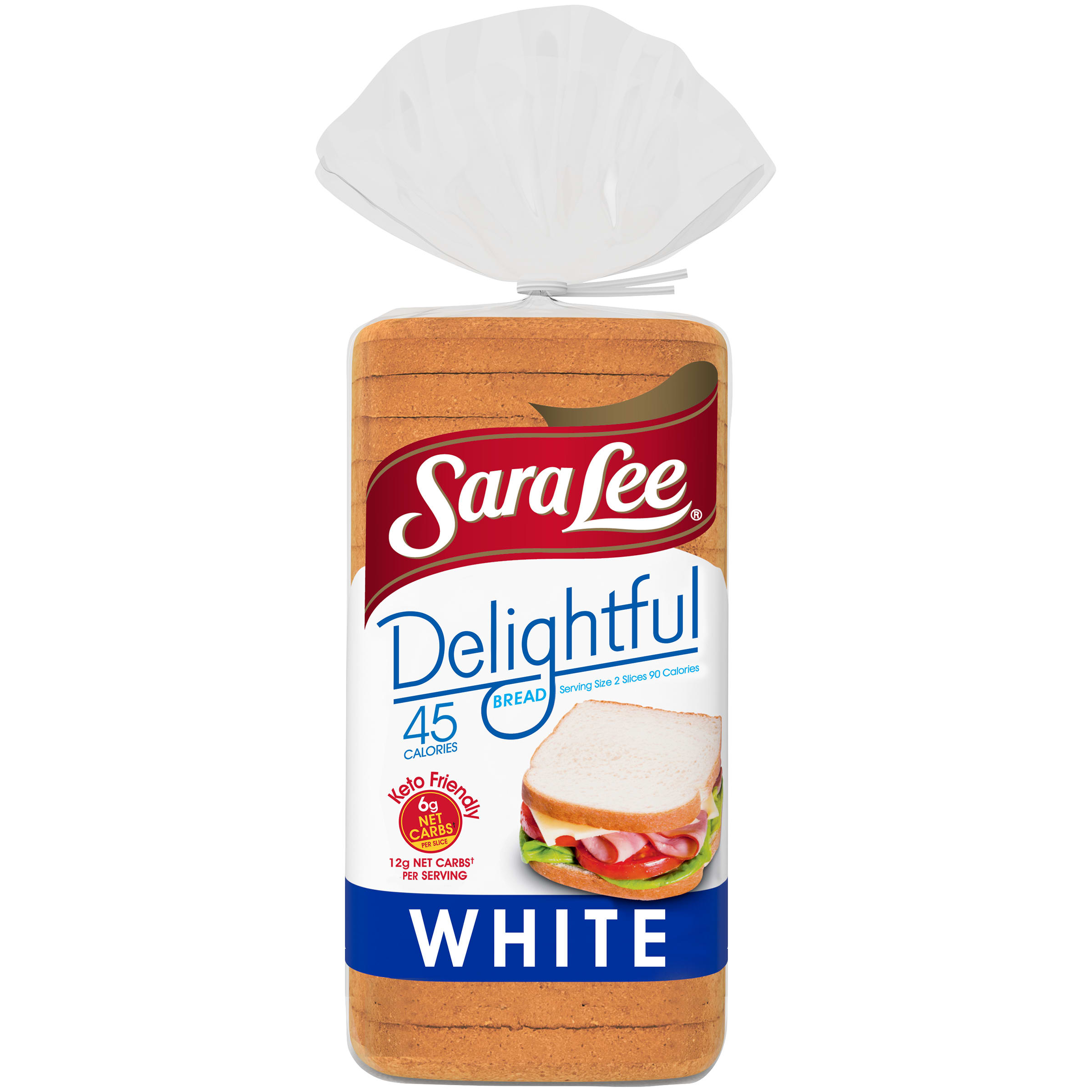 Sara Lee Delightful White Made With Whole Grain Sandwich Bread