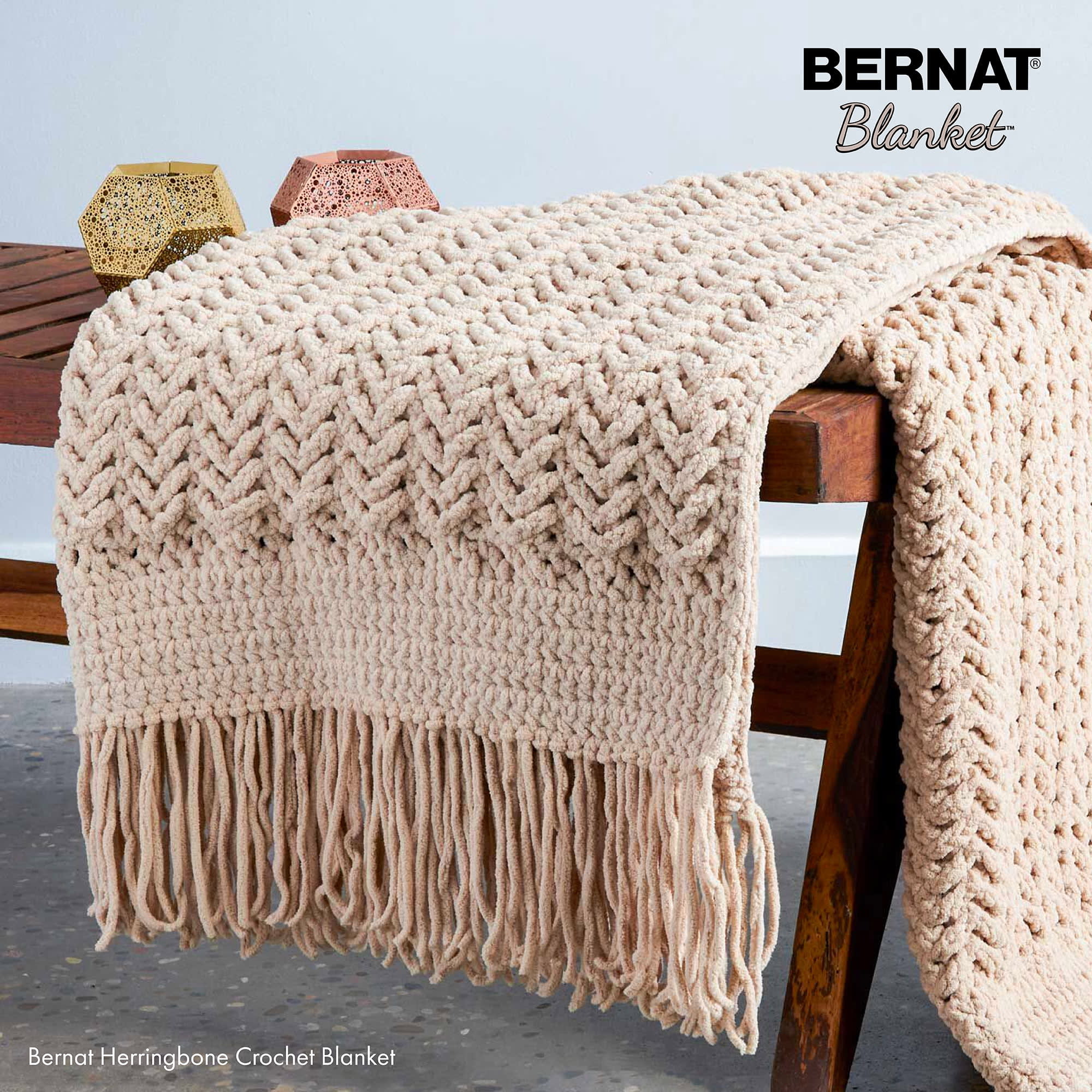 Bernat® Baby Blanket™ #6 Super Bulky Polyester Yarn, Mostly Sunny