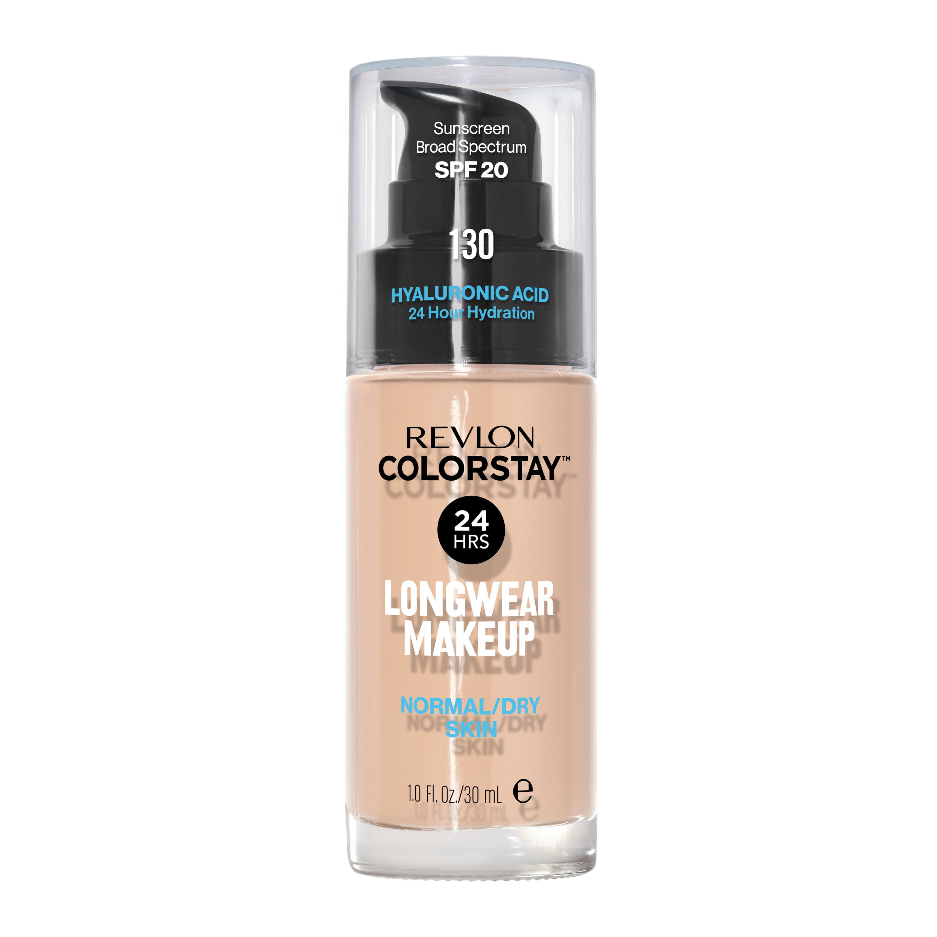 Maybelline Fit Me Dewy and Smooth Liquid Foundation Makeup, SPF 18, Mocha,  1 fl oz
