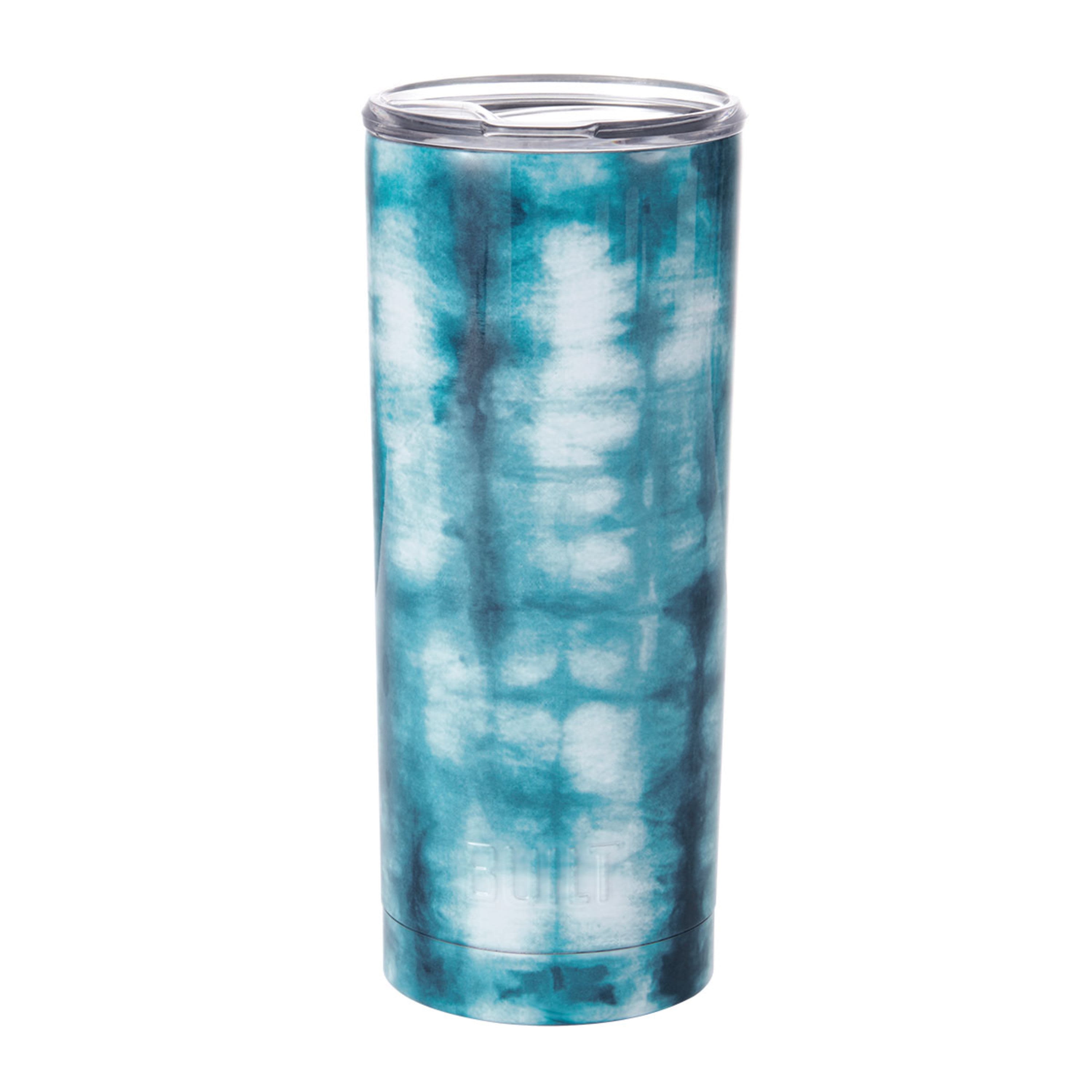 Mainstays 24-Ounce Double-Wall Soda Tumbler, Blue 