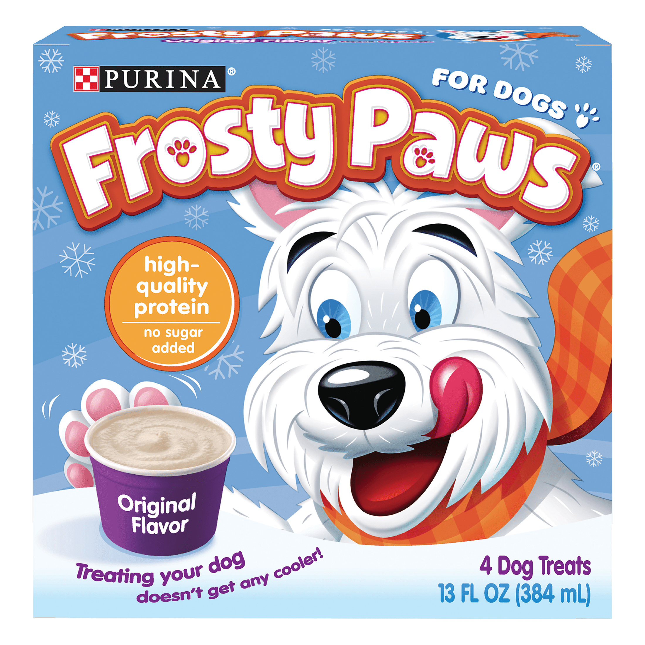 Purina Frosty Paws Original Flavor Frozen Dog Treats 4 Count