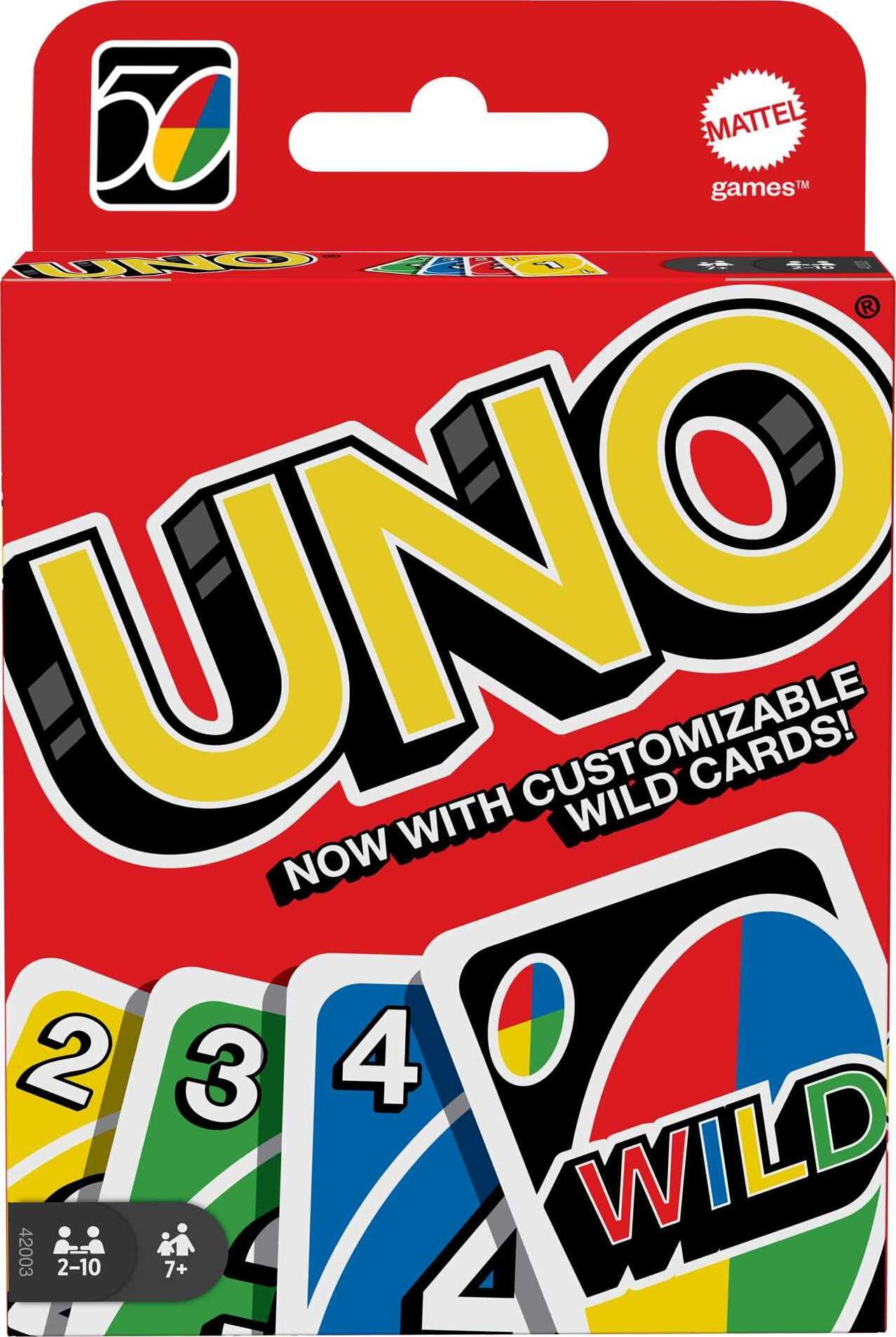 UNO All Wild Family Card Game For 7 Year Olds And Up