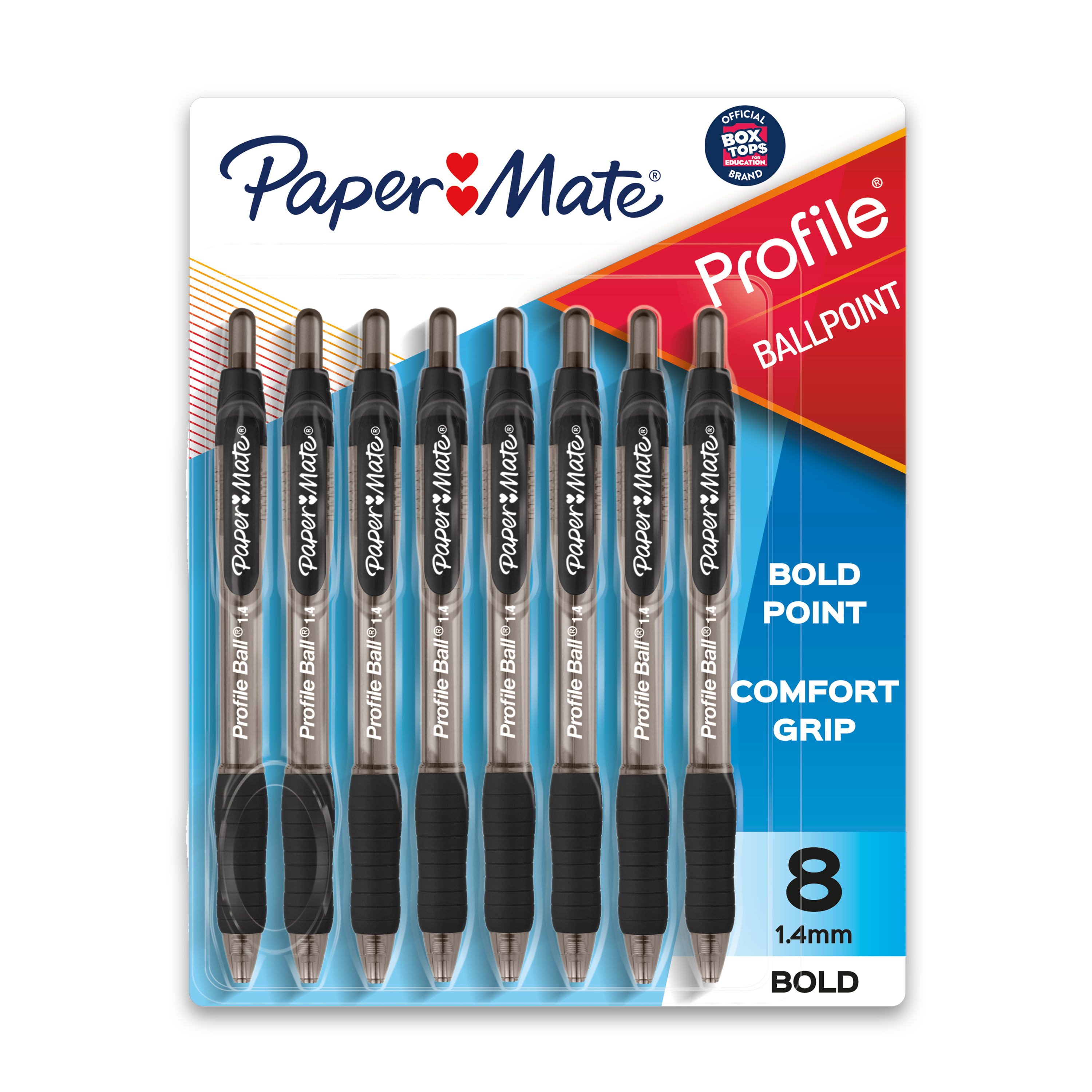 Sharpie S-Gel Gel Pens, Medium Point (0.7mm), Black, 8 Count