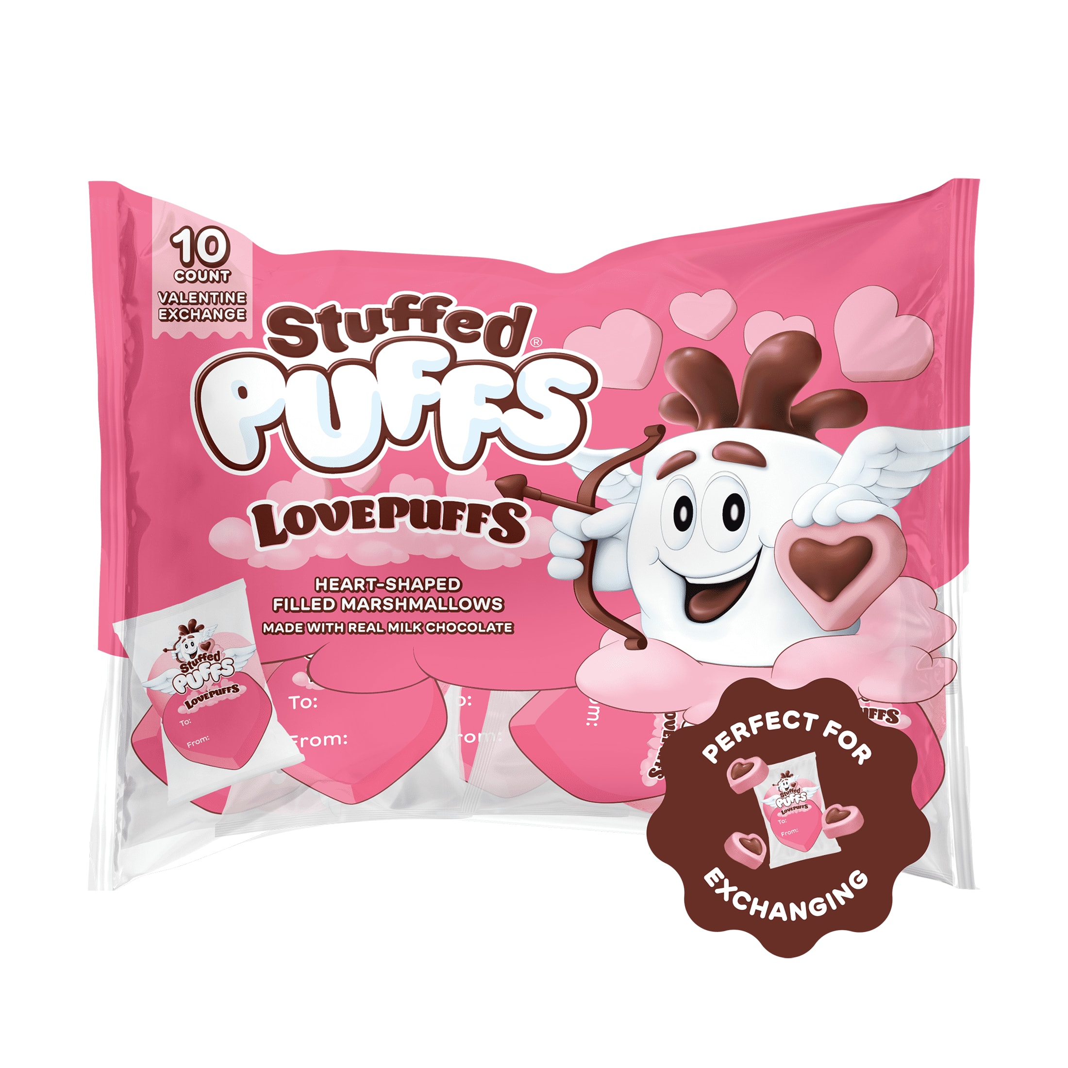 Stuffed Puffs Æ Love Puffs Heart Shaped Filled Marshmallows