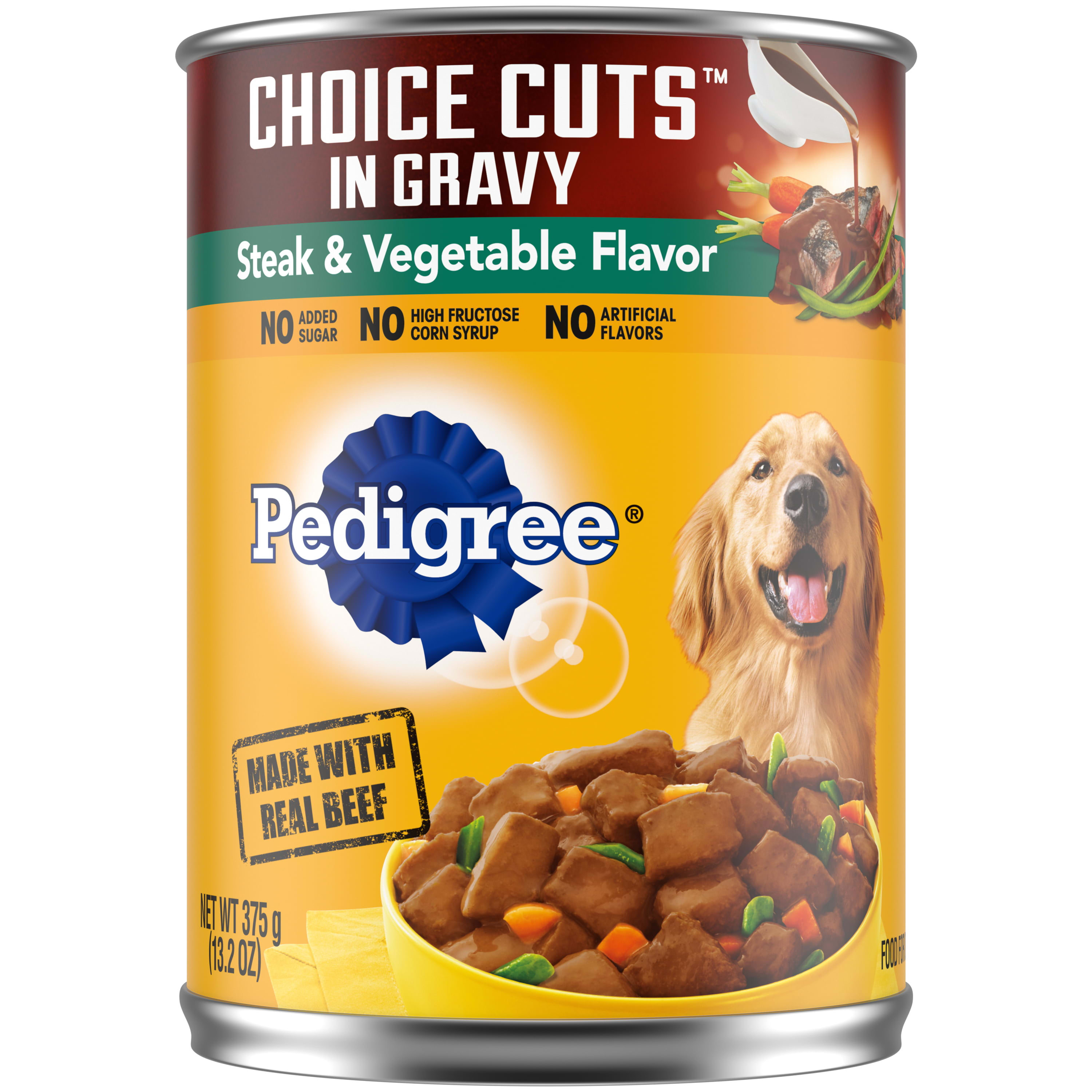 Wet pedigree store dog food