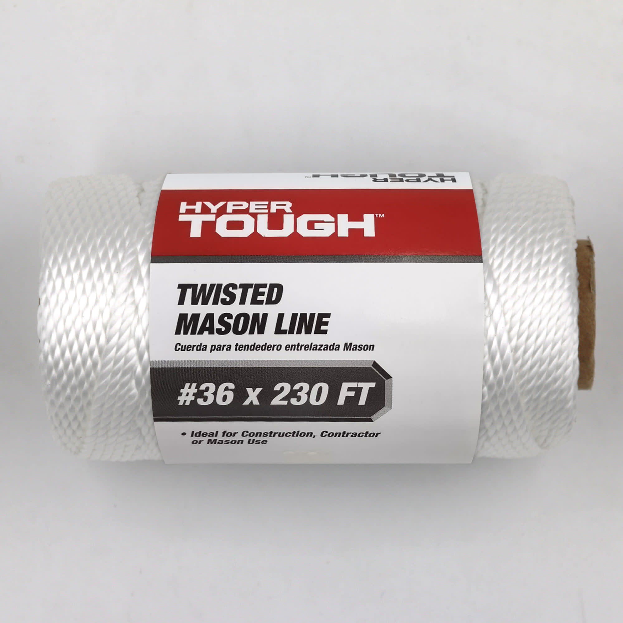 Hyper Tough 230 feet Twisted Polypropylene Mason Line, White, String &  Twine, Durable - DroneUp Delivery