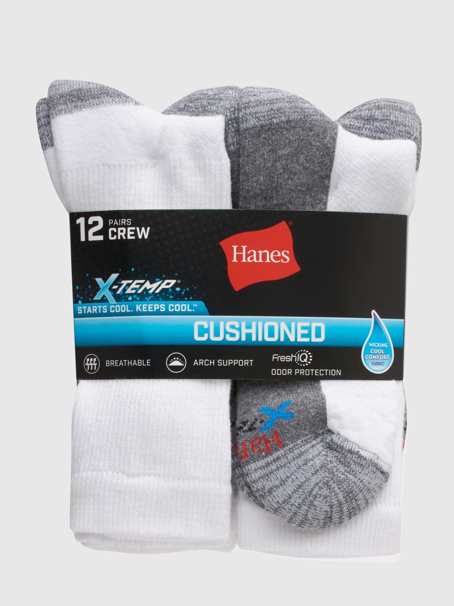 Hanes, Underwear & Socks, Hanes Mens 6 Piece Cotton Underwear Fresh Iq  Brief White Size S