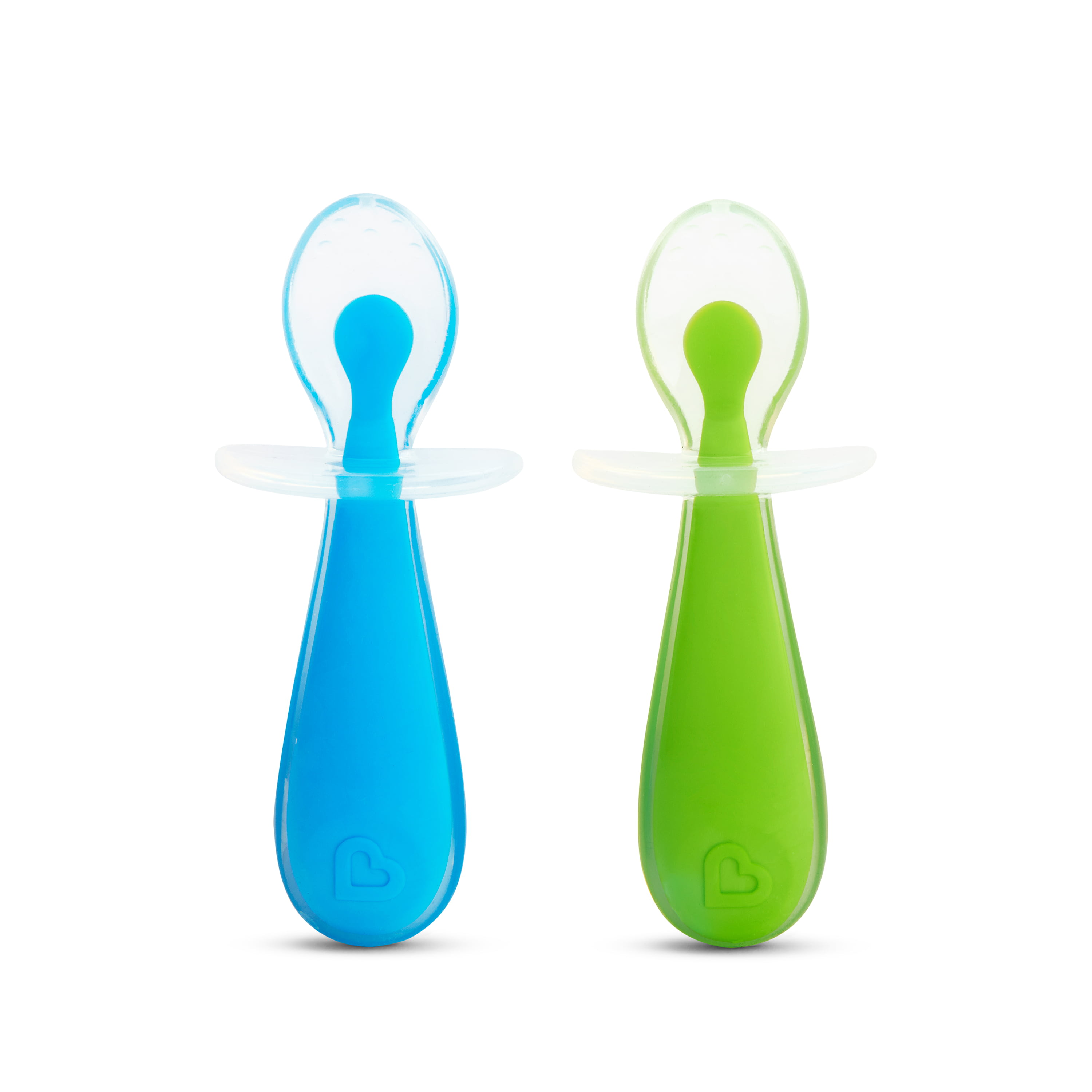 Munchkin Gentle Scoop Spoon, Blue/Green, 2 Count - DroneUp Delivery