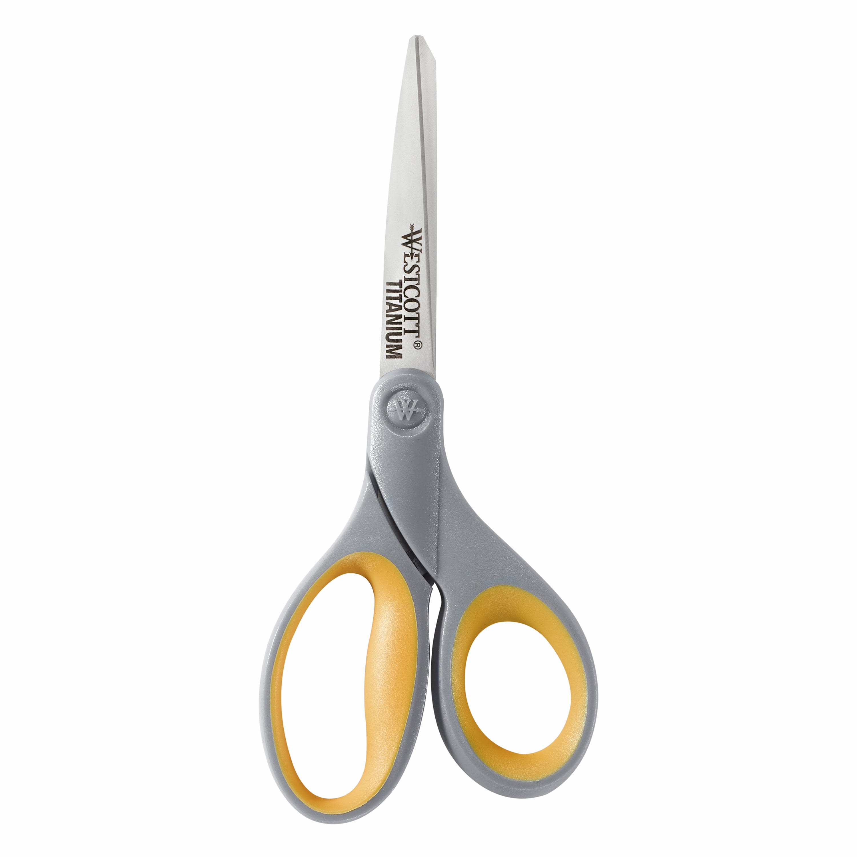 Westcott 8 Bent All-Purpose Scissors, 3-Pack, Assorted Colors