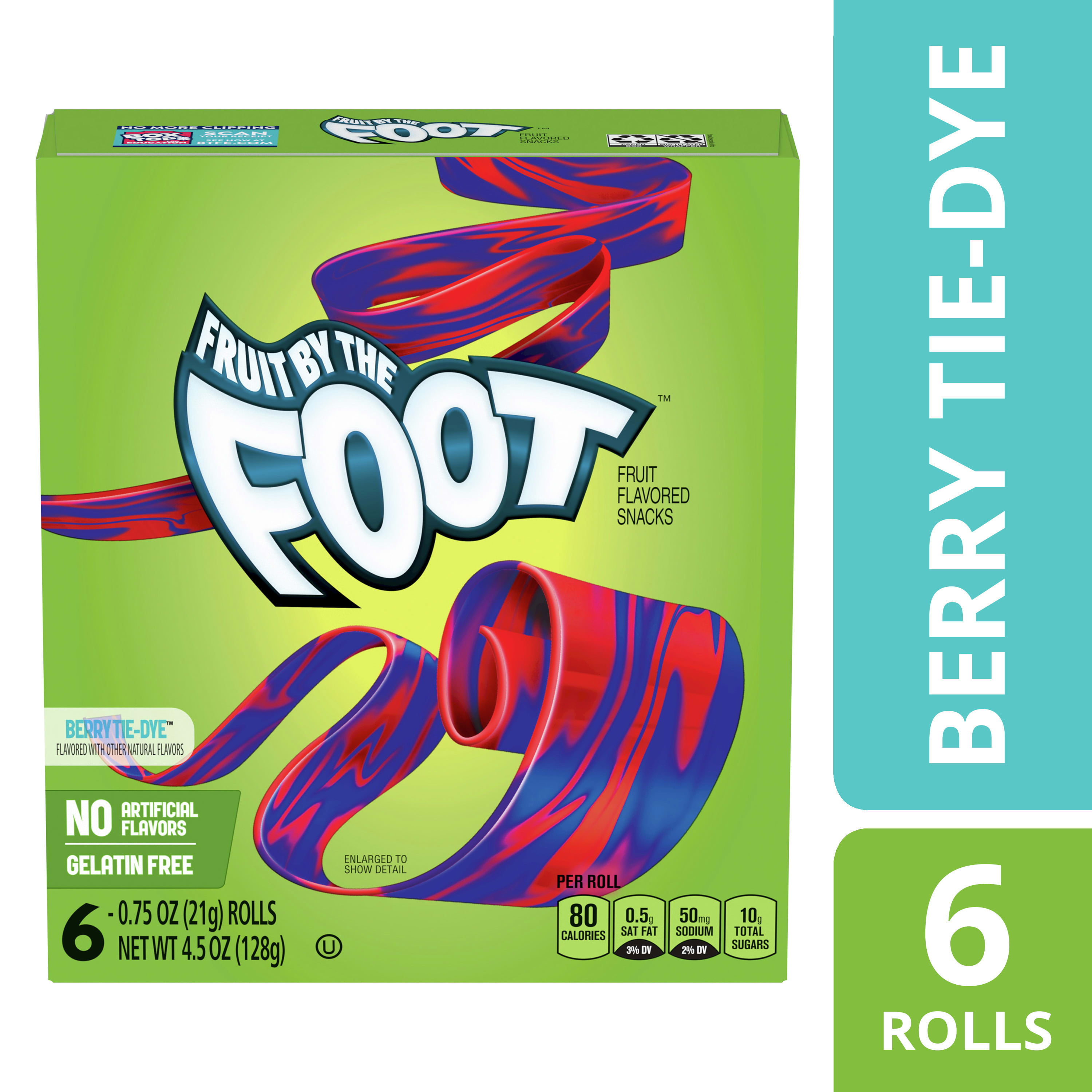 Fruit Roll-Ups Fruit by the Foot - Berry - 21 g