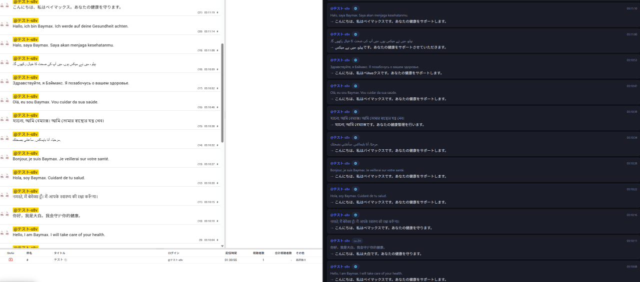 コメント翻訳プラグイン for わんコメ