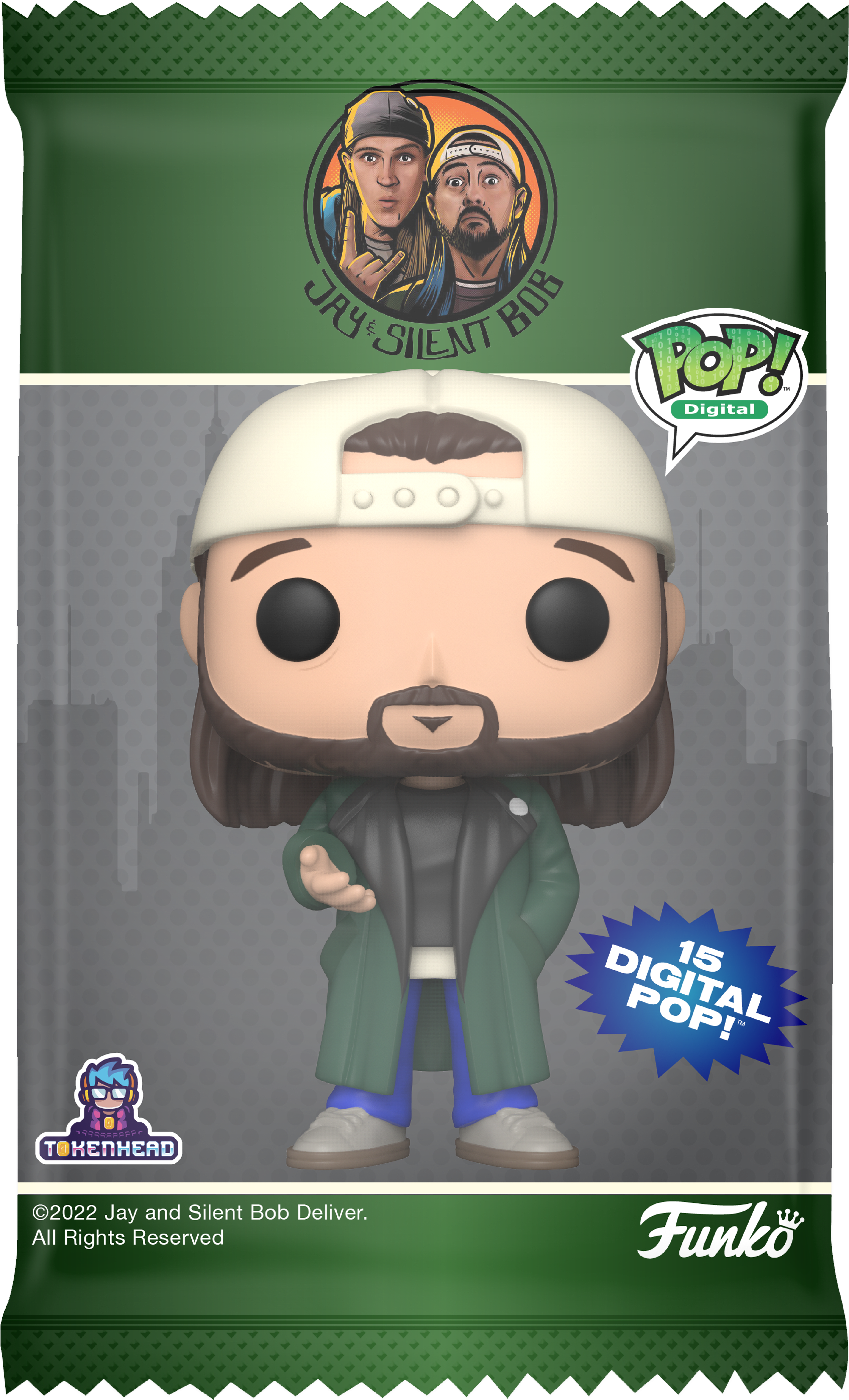 Bluntman & Chronic Funko Pop Jay & Silent Bob NYCC 2019 Con Sticker Signed Kevin