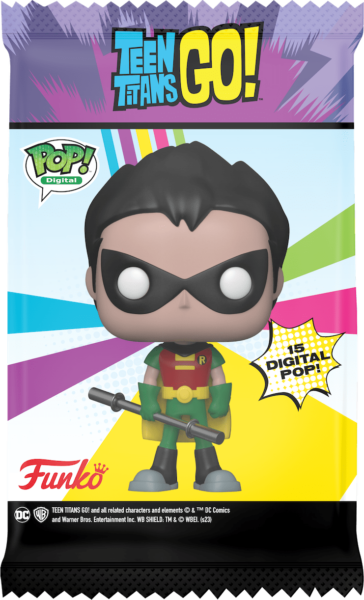 Figurine Pop Teen Titans Go! #139 pas cher : Titan Robot - Digital Pop