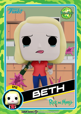 POP! Animation: Rick And Morty - Froopuland Beth #442, Figura Vinile Collezionabile, Funko
