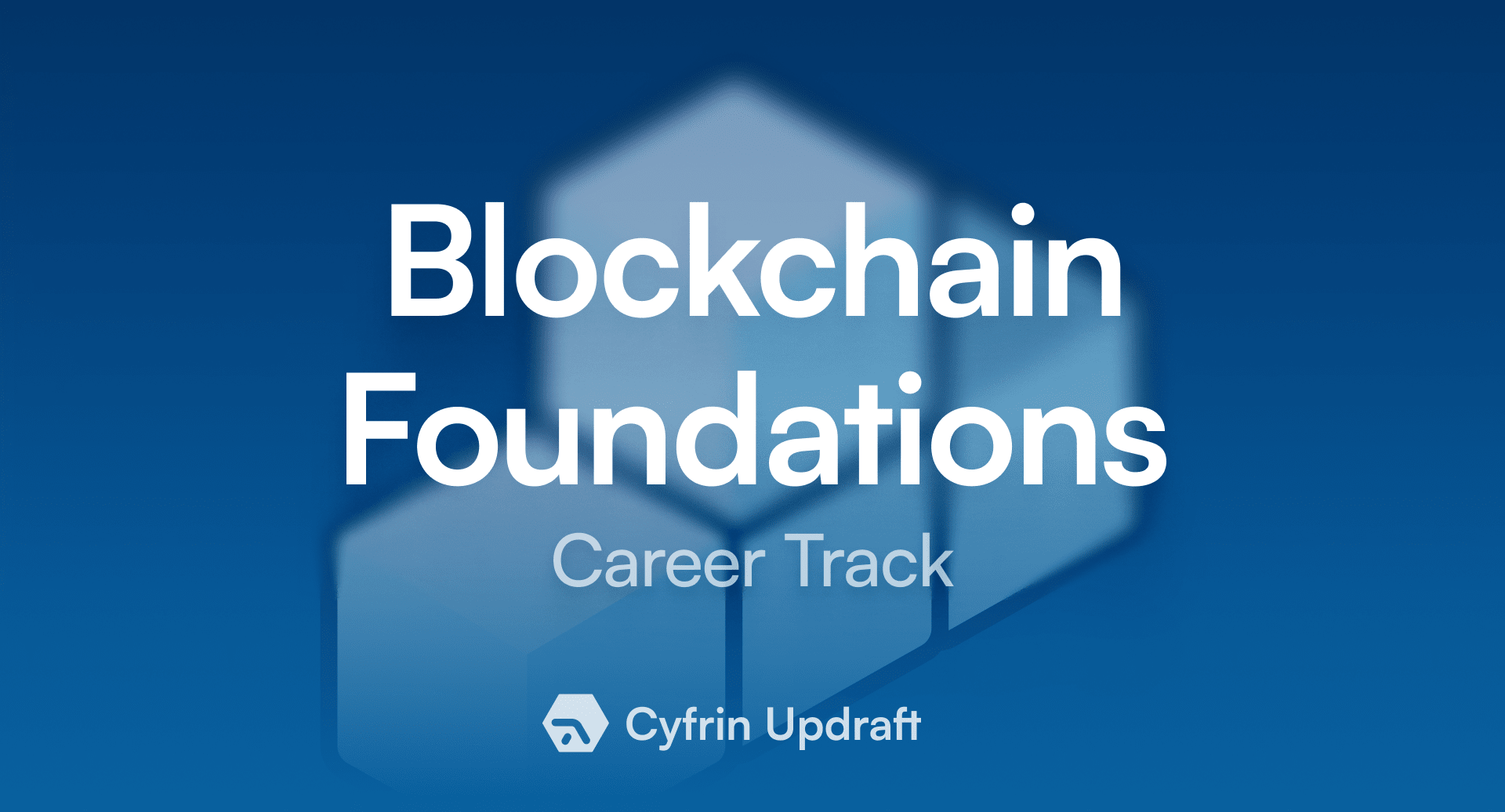 Blockchain Foundations
