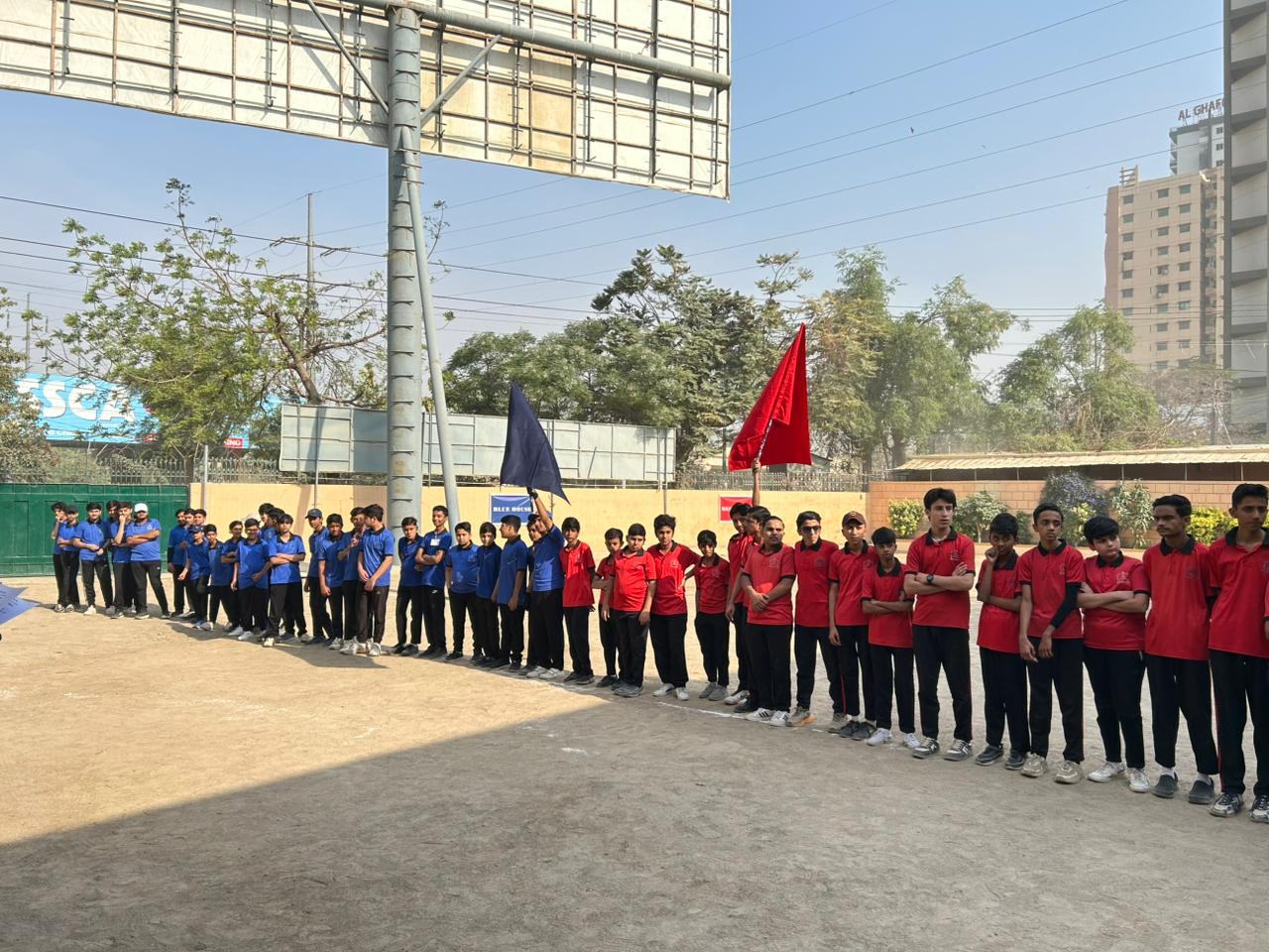 Inter house cricket tournament