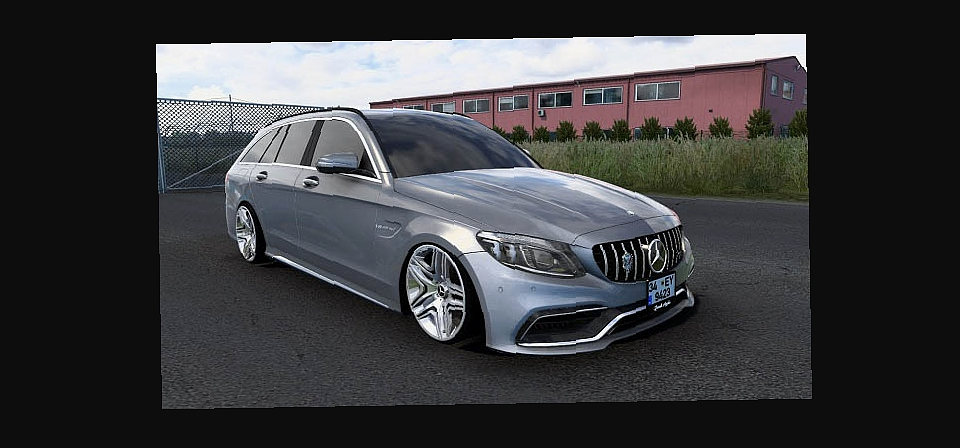 МОД Mercedes-Benz C63s Wagon v2.0 ДЛЯ EURO TRUCK SIMULATOR 2