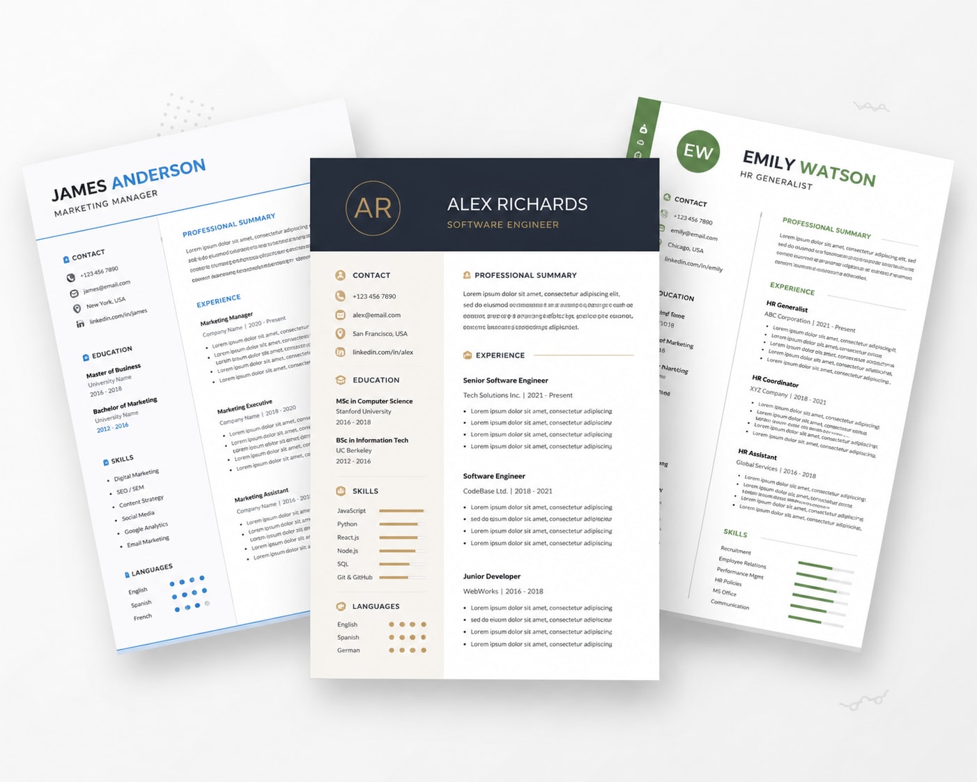 Professional resume preview built with Naukrimili Resume Builder