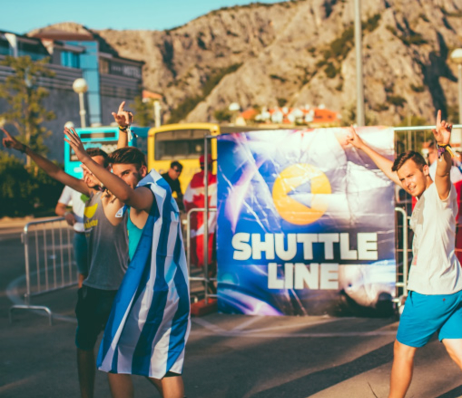 Beachville Direct + Split City Festival Shuttle Pass (valid: July 10 - July 16)