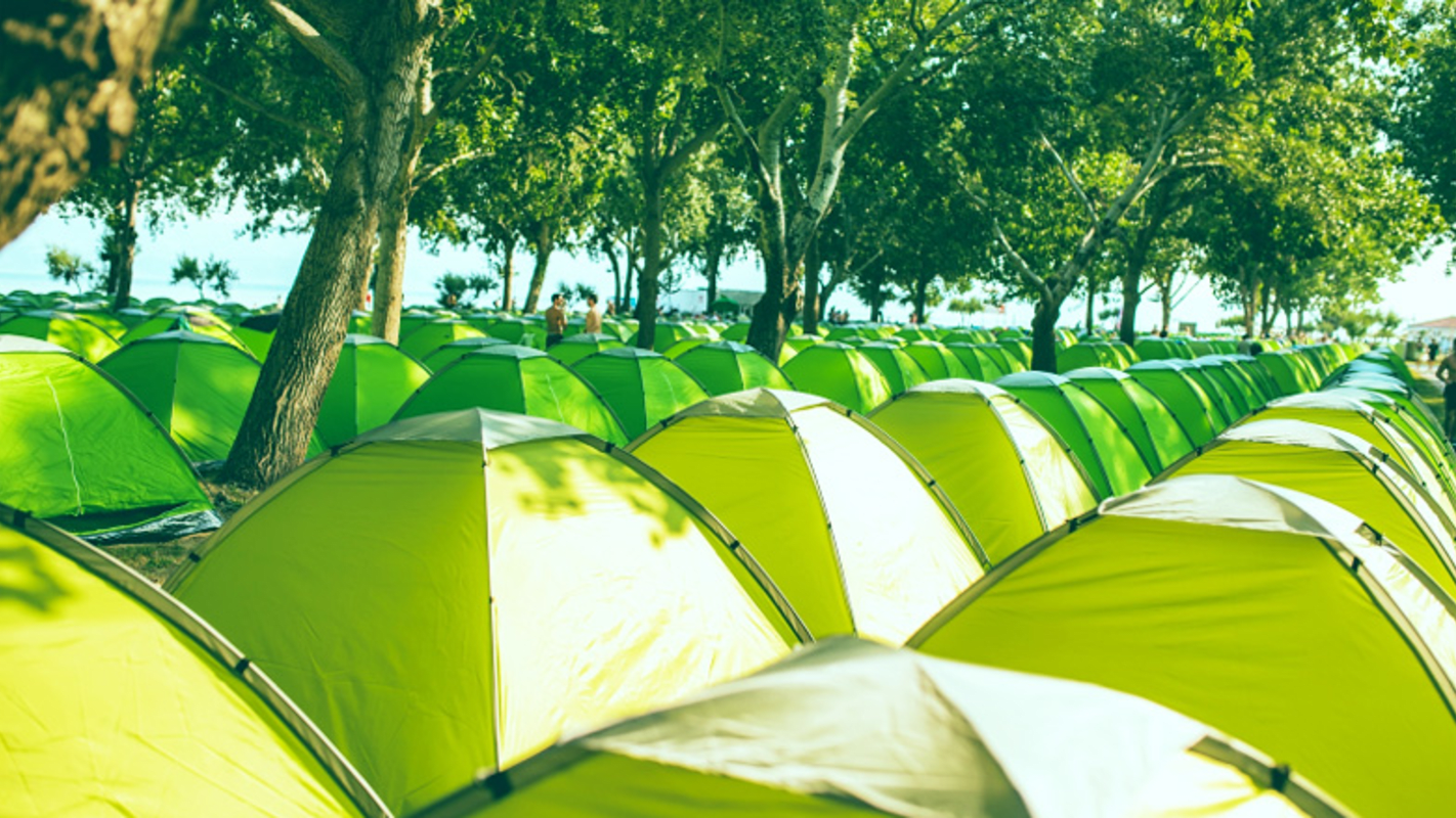 Tent rental (Tent size: For up to 2 people)