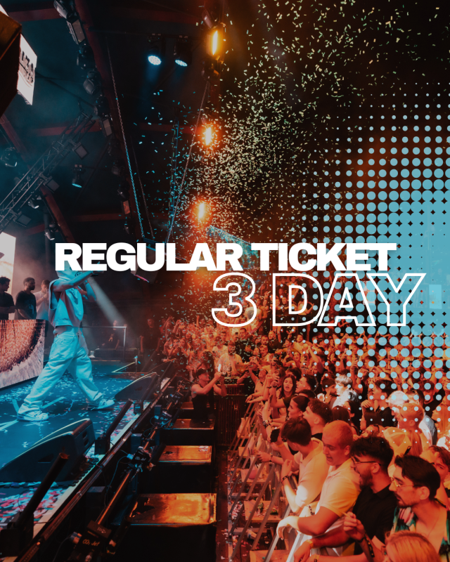 3-Day Regular Ticket