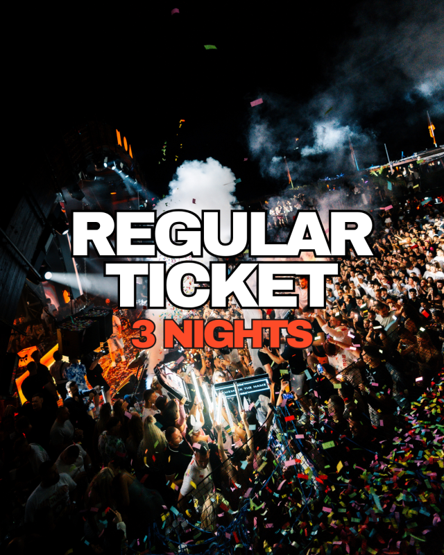 3-Day Regular Ticket