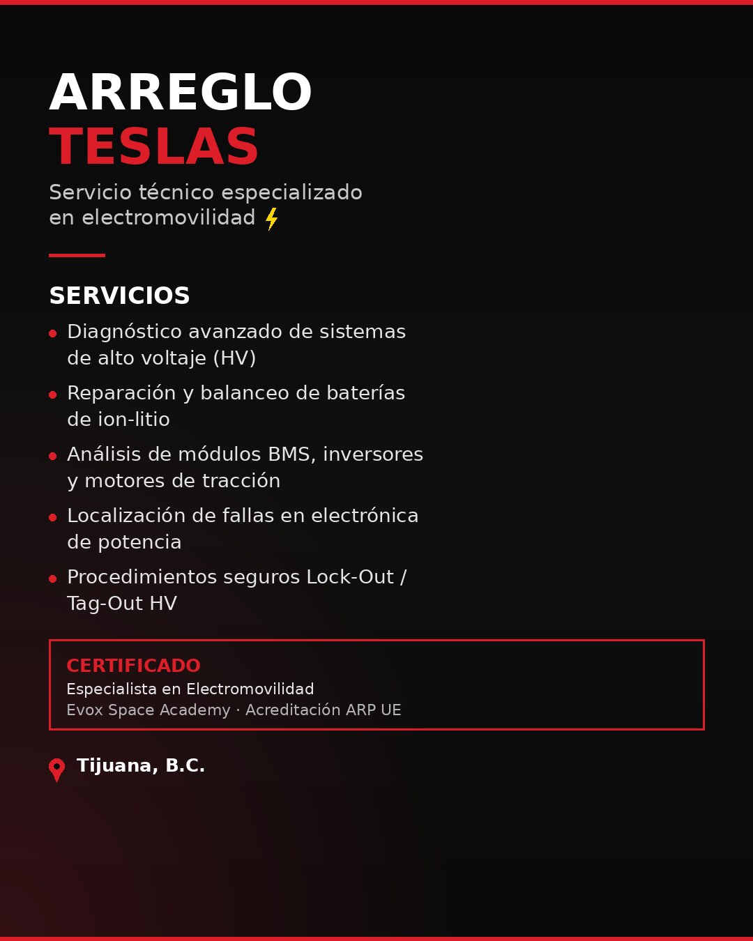 PROGRAMACION DE TESLAS