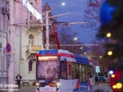 Движение трамваем возобновилось в Евпатории