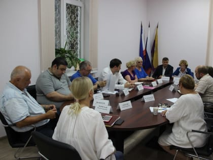 Состоялось заседание общественного совета