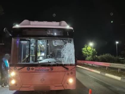 В Симферополе автобус сбил пешехода