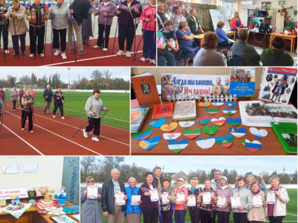 Представители старшего поколения Ленинского района ведут активный образ жизни