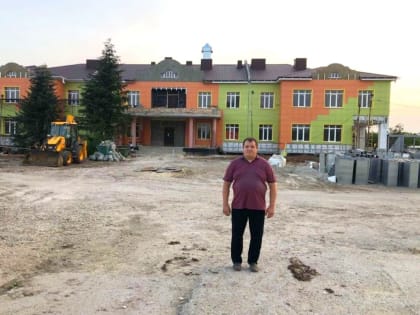 Детский сад «Чебурашка» в Первомайском районе готов на 75%