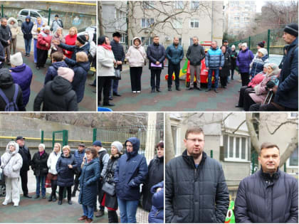 В Гаспре провели встречу с жителями многоквартирных домов