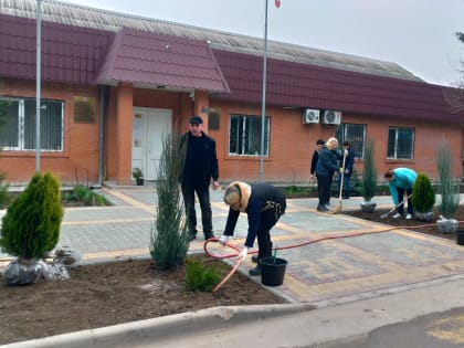 Субботник ко Дню воссоединения Крыма с Россией