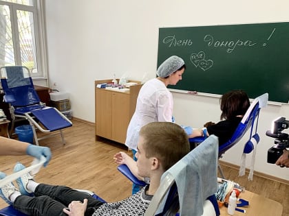 В Крыму пройдет студенческая акция по сдаче крови