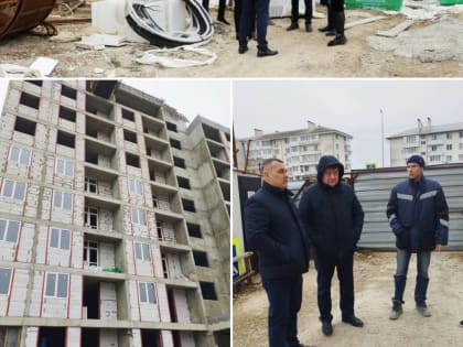 В Приморском продолжается строительство дома для репатриантов