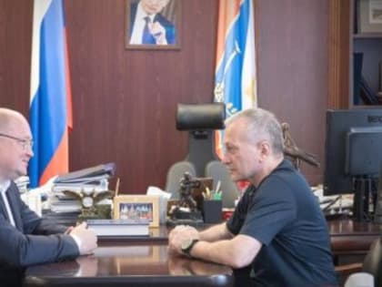 Губернатор Севастополя встретился с заместителем руководителя Федерального казначейства