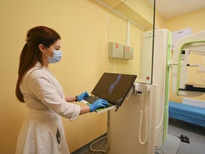 В поликлинике городской больницы № 4 начали работу новые маммограф и флюорограф