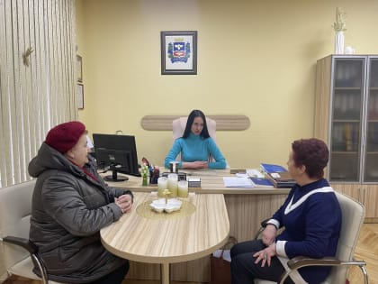 Надежда Аксёнова встретилась с председателями ТОС