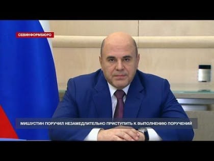 Мишустин поручил Кабмину незамедлительно приступить к выполнению поручений Путина