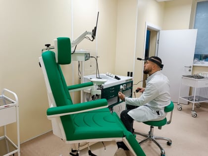 В Красногвардейскую больницу закупили аппарат УЗИ и системы для ЛОР-осмотра