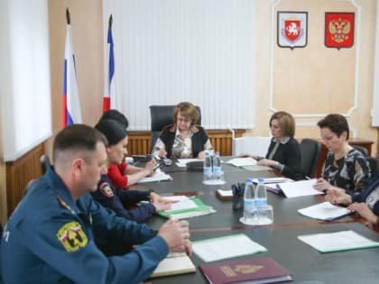 Представитель МВД по Республике Крым приняла участие в межведомственном совещании по вопросам организации отдыха и оздоровления детей