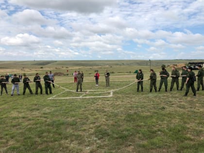 Военно-спортивный праздник в Школьном