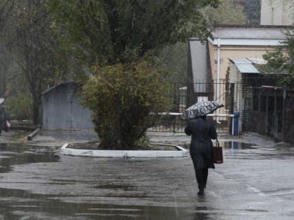 В Крыму ожидаются дожди и мокрый снег с 28 по 30 января