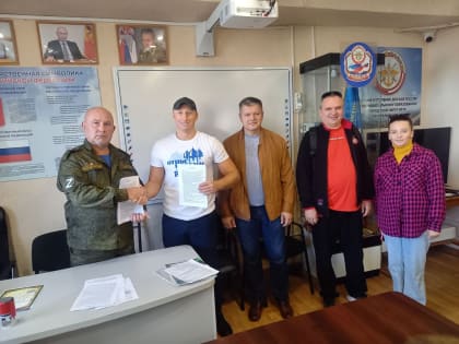 Ялтинские «Отцы России» и ДОСААФ подписали соглашение о сотрудничестве