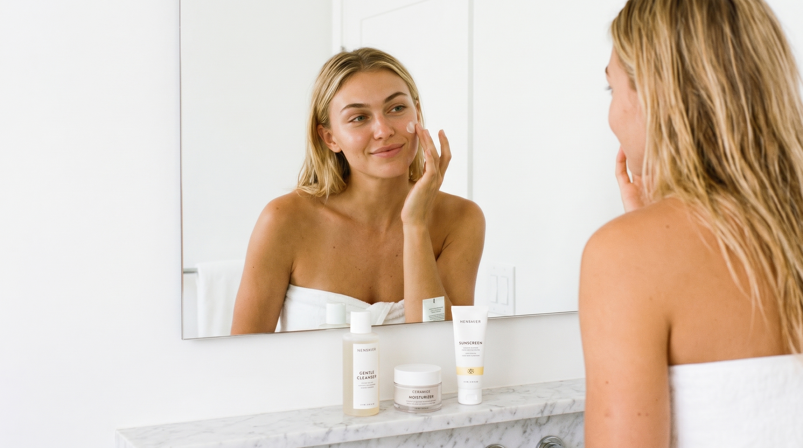 14-day skin fasting diary — barrier recovery documentation
