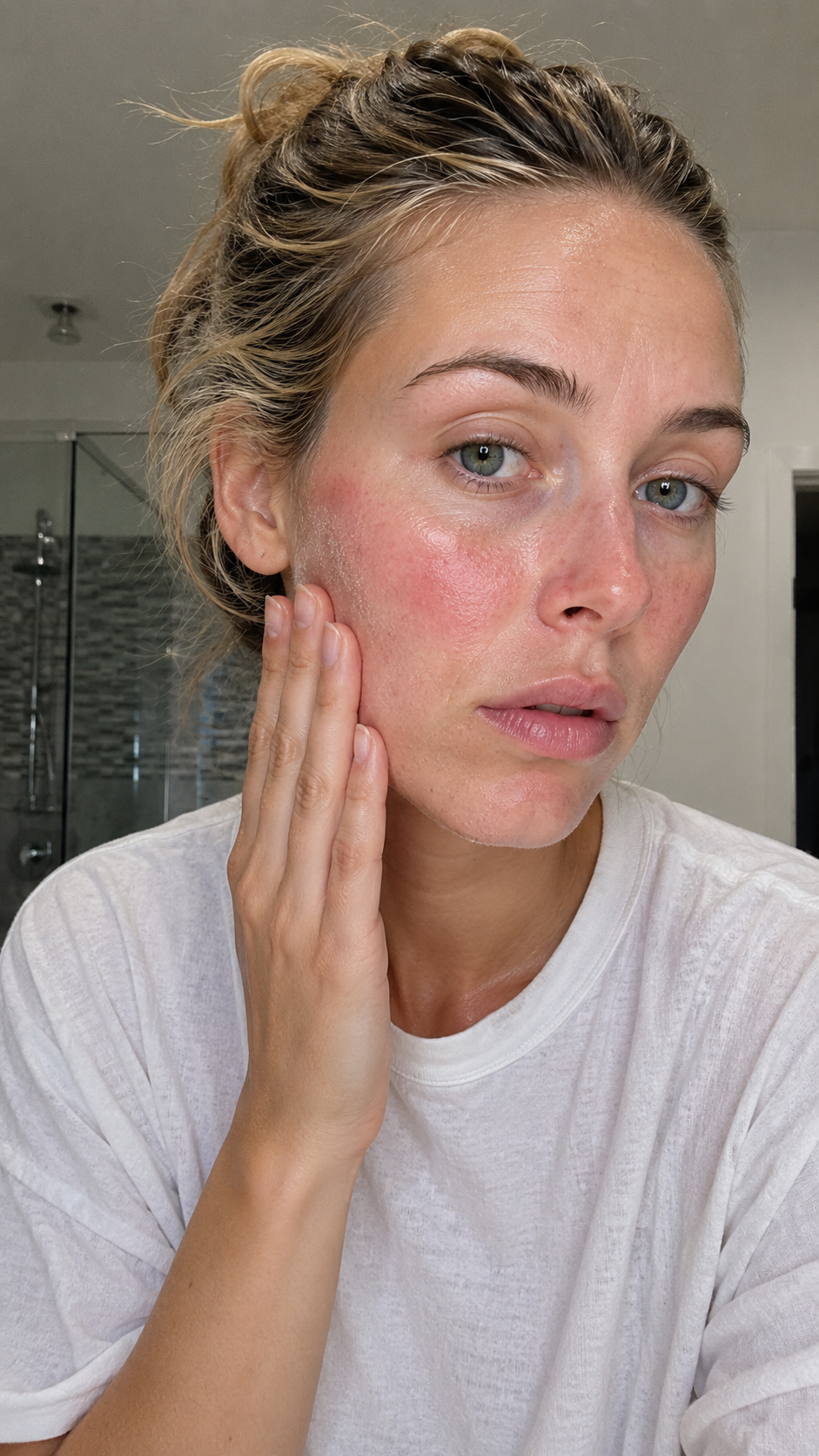 Morning skincare routine overcleansing problem Glowing Skin Hub