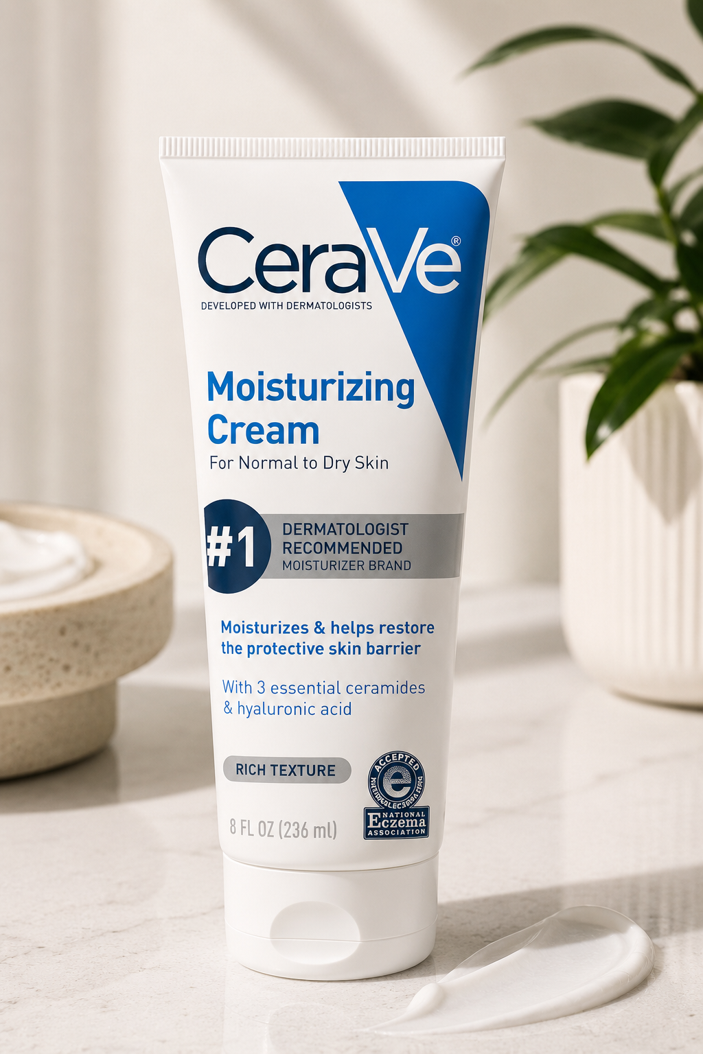 CeraVe Moisturizing Cream for Face and Body