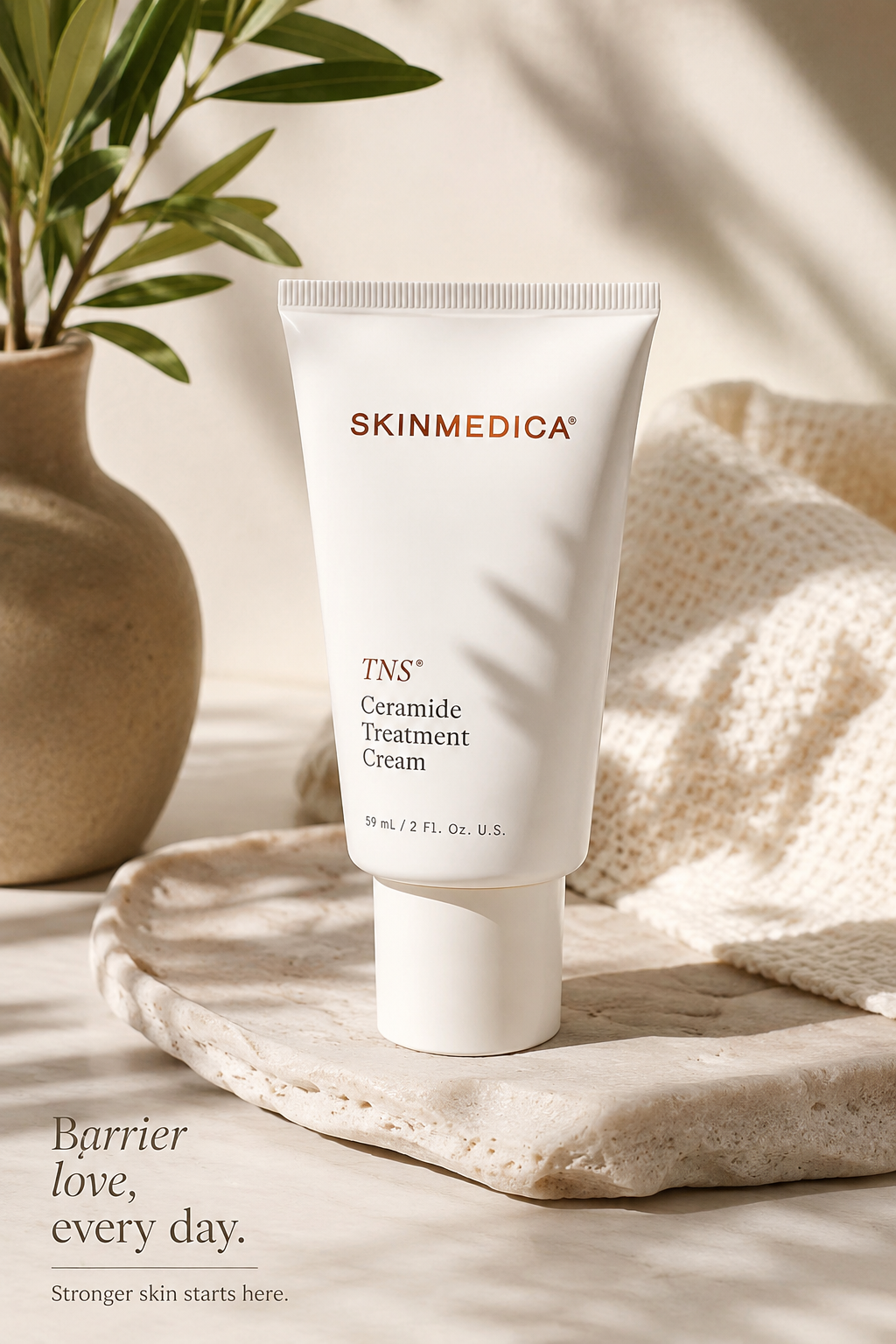SkinMedica TNS Ceramide Treatment Facial Cream with peptides and ceramide technology