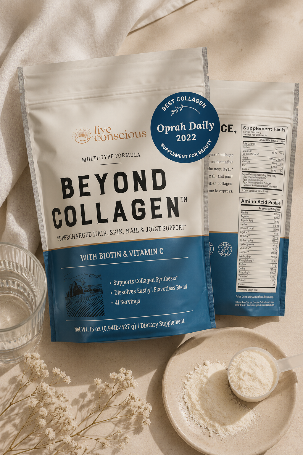 Live Conscious Beyond Collagen Multi Collagen Powder